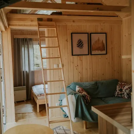 Дом отдыха Pod Hala Krupowa - Tiny House W Lesie